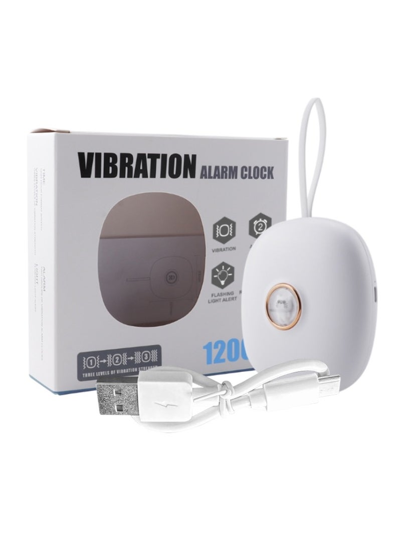 Silent Vibrating Alarm Clock with Multiple Functions for Hearing-impaired People