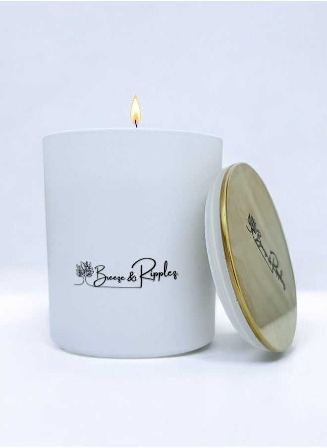 Breeze & Ripples Soy Wax Lavender Scented Candle