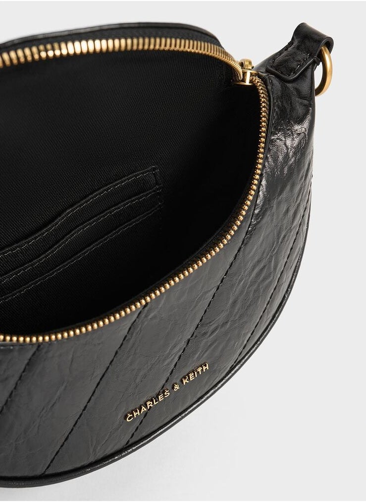 Hansohee Philomena Half-Moon Crossbody Bag