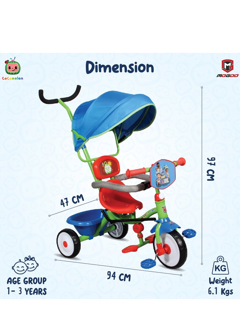 Mogoo - Cocomelon Playtime Tricycle