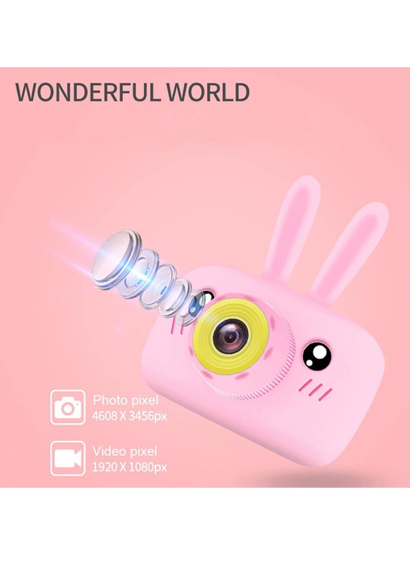 Kids Camera for Boys & Girls – 2.0 Inch HD Screen Video Camcorder, Rechargeable Digital Camera for Ages 3-10, Perfect Birthday & Christmas Gift for Children, Fun Toys for Creative Kids