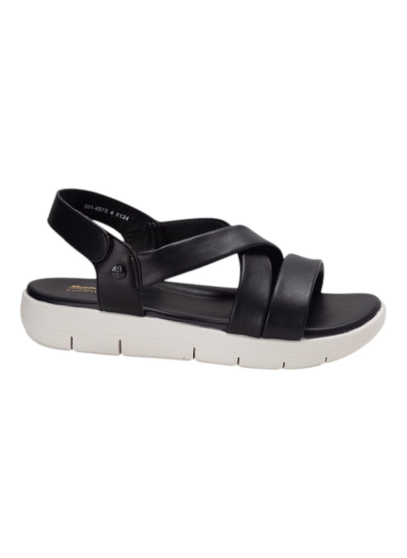 Casual  Women Ankle Strap Sandals Black