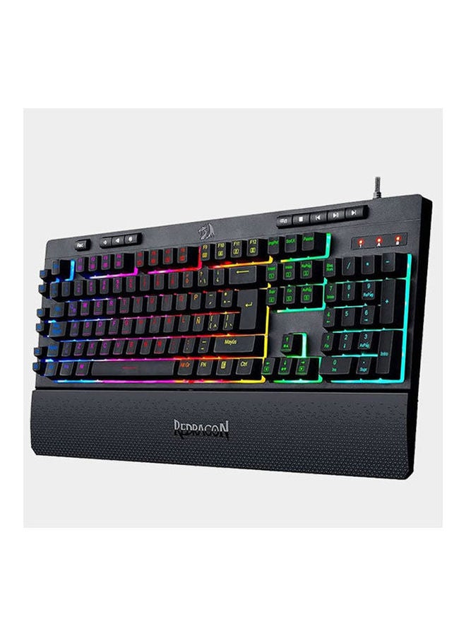 Shiva Rgb Backlit Membrane Gaming Keyboard