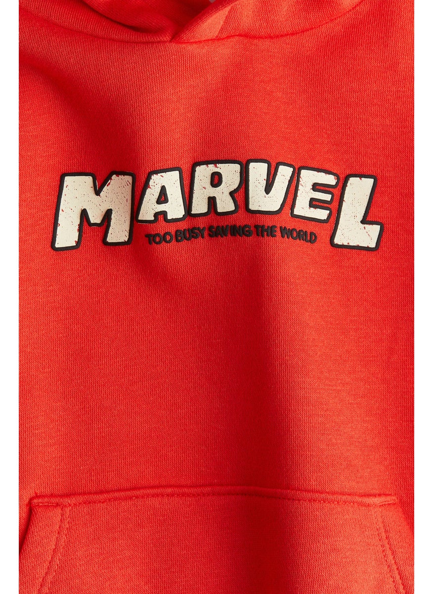 Printed Hoodie
