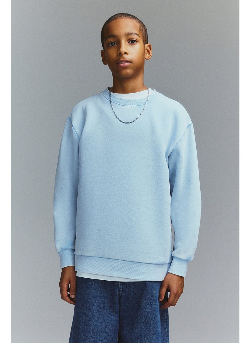 Washed-Look Sweatshirt