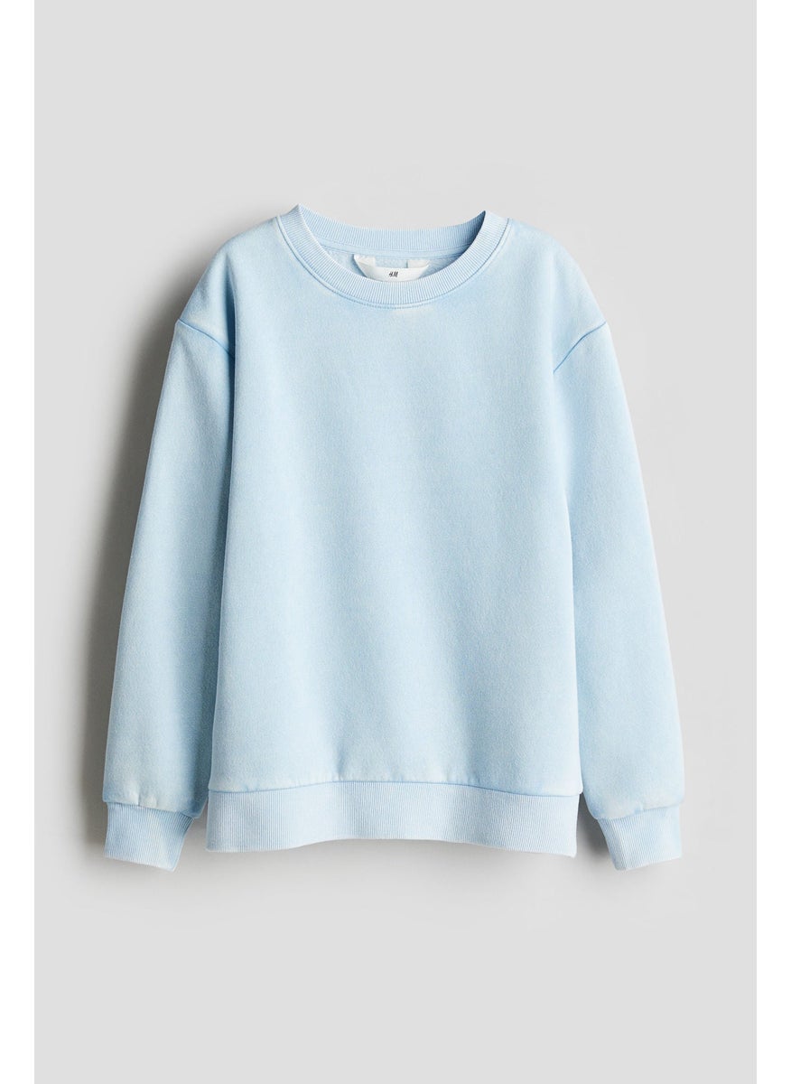 Washed-Look Sweatshirt