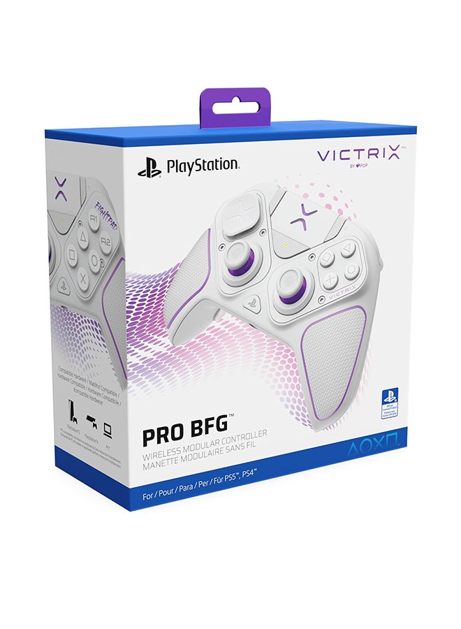 Victrix Pro BFG Wireless Controller for PS5, PS4, PC - White