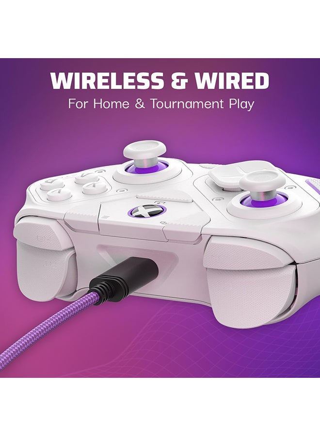 Victrix Pro BFG drahtlos Controller: For Xbox Series X|S, Xbox One, and Windows 10/11 PC - White