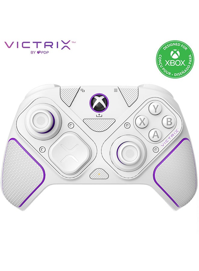 Victrix Pro BFG drahtlos Controller: For Xbox Series X|S, Xbox One, and Windows 10/11 PC - White