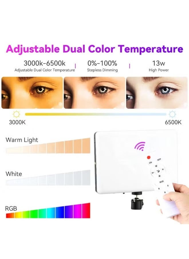 Spotlight for Photography RGB PM-26, Adjustable Color Modes, 36W High-Output LED, Professional Lighting for Portraits, Product Photography, and Video Content Creation – Portable, Durable, and Easy to Use for Studio and On-the-Go Shoots