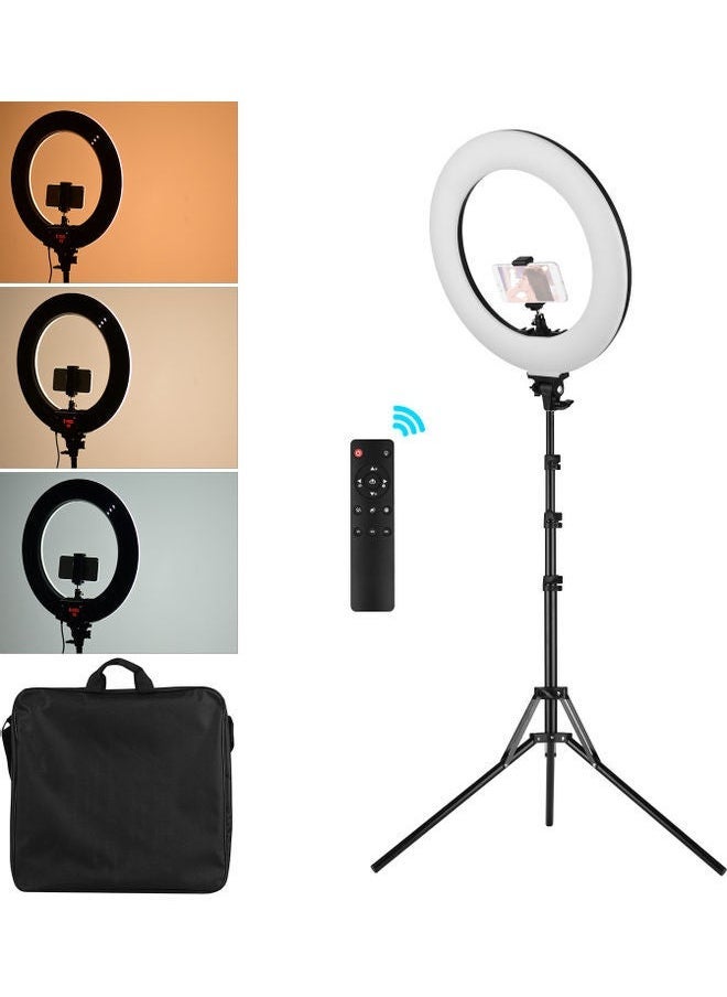 LED Photography Ring Light Set Multicolour