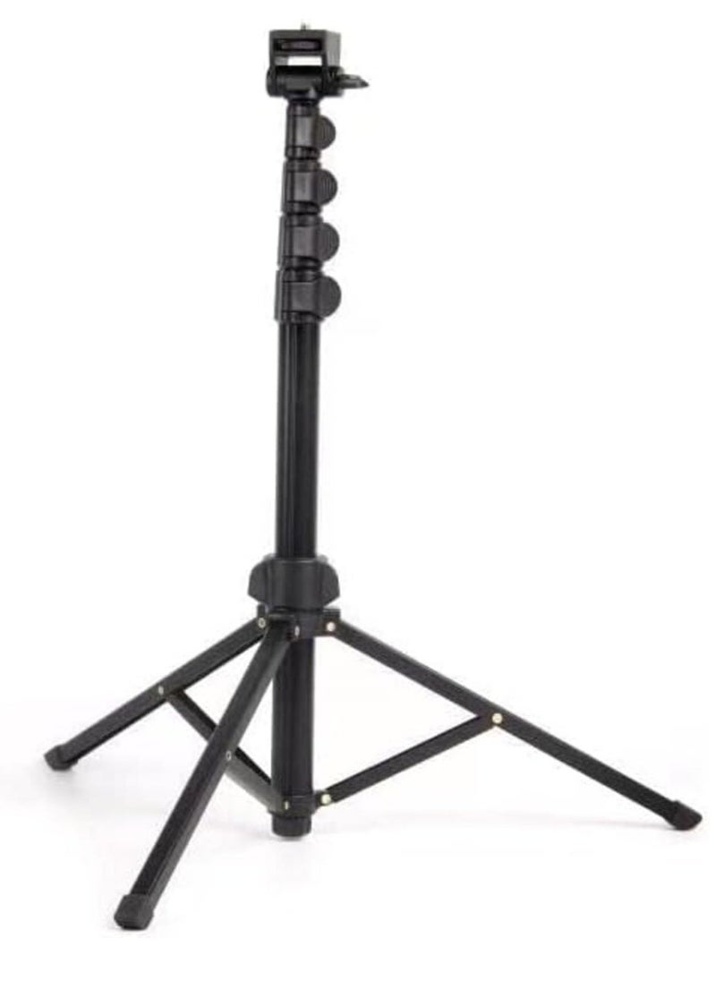 Jmary MT39 61inch Aluminum Extendable Cell Phone Tripod Stand with Selfie Stick Tripod and Phone Clip
