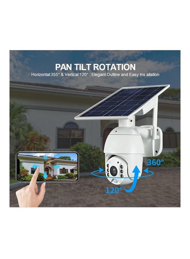 Outdoor Surveillance Waterproof Solar CCTV Camera