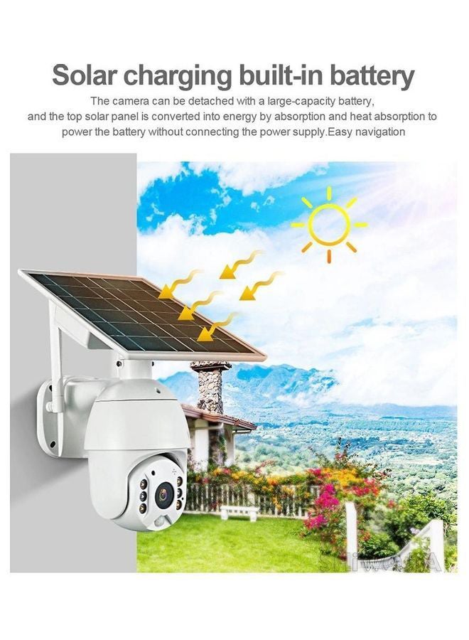 Outdoor Surveillance Waterproof Solar CCTV Camera