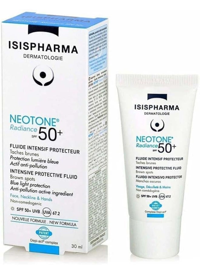 Isis Pharma Neotone Radiance Whitening Cream SPF 50+ 30ml