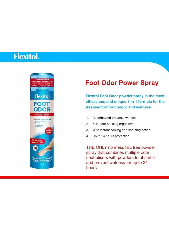 Flexitol Foot Odour Control Spray 210Ml