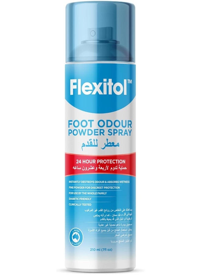 Flexitol Foot Odour Control Spray 210Ml
