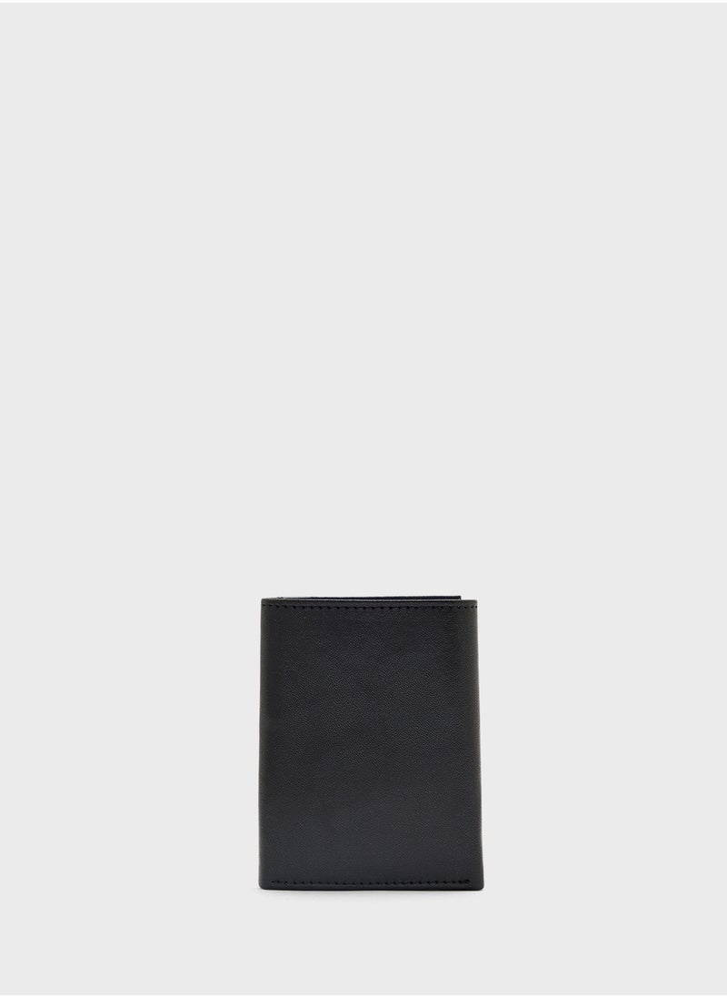 Two Tone Tri-Fold Wallet