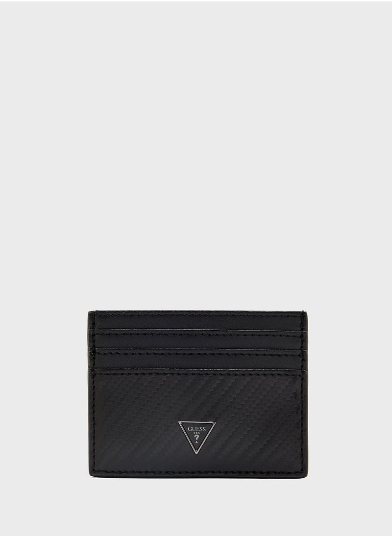 Multi Slot Logo Detail Card Holder