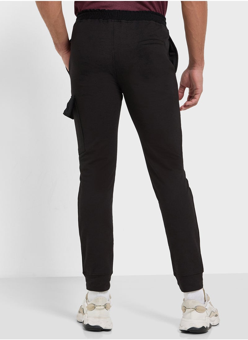 Slim Fit Cargo Joggers