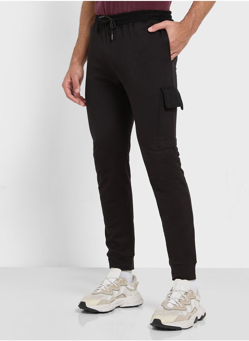 Slim Fit Cargo Joggers