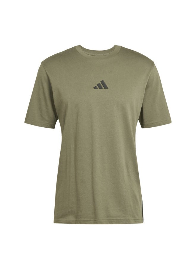 adidas M 3S SJ T Green Training T-SHIRTS for Men - 2XSS