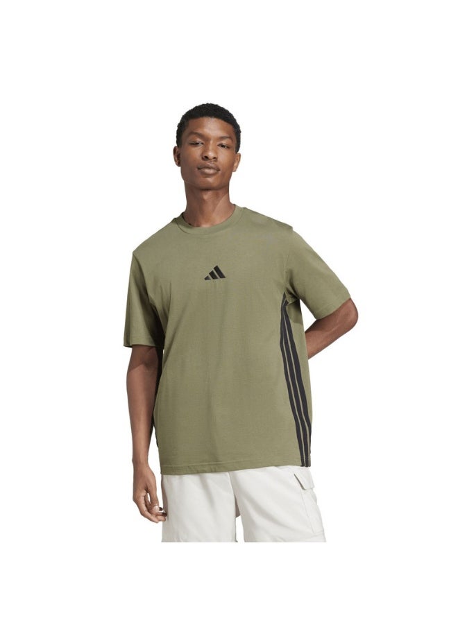 adidas M 3S SJ T Green Training T-SHIRTS for Men - 2XSS