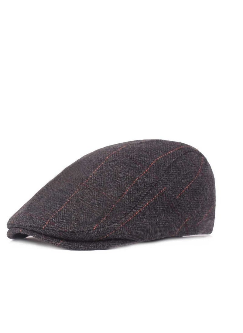 Woolen Beret For Men Winter Warm Cap