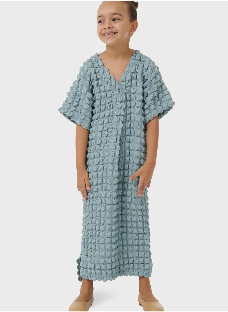 Mommy & Me Puff Fabric Kaftan