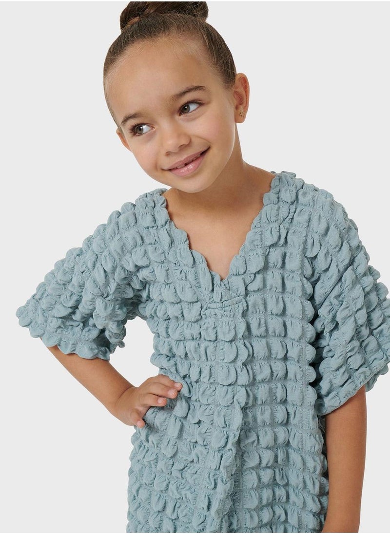 Mommy & Me Puff Fabric Kaftan