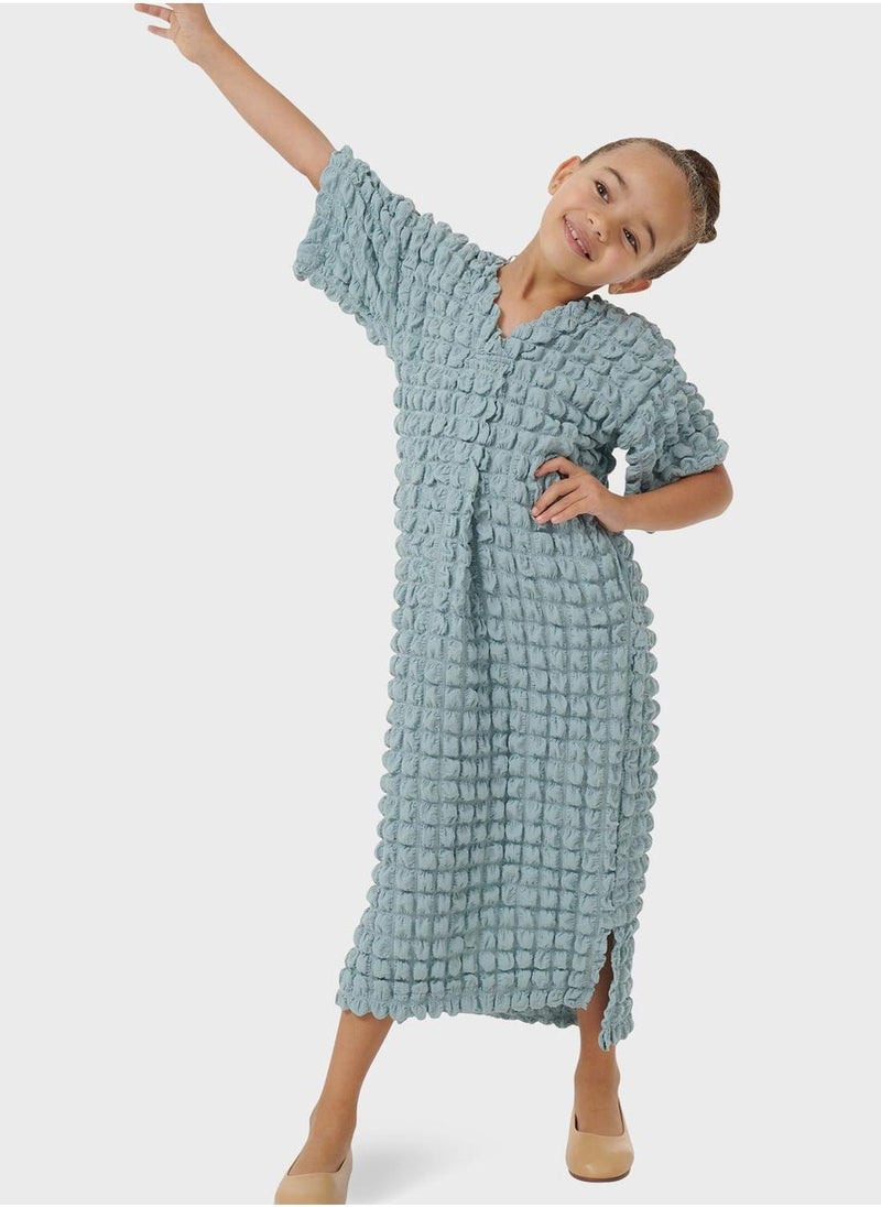 Mommy & Me Puff Fabric Kaftan