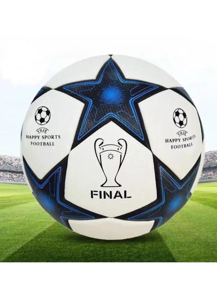 High Quality PU Material Football Professional Competition Training Football No.5