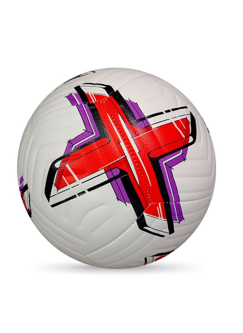 High quality PU football, suitable for children, teenagers, and adults Size 5, multi color waterproof