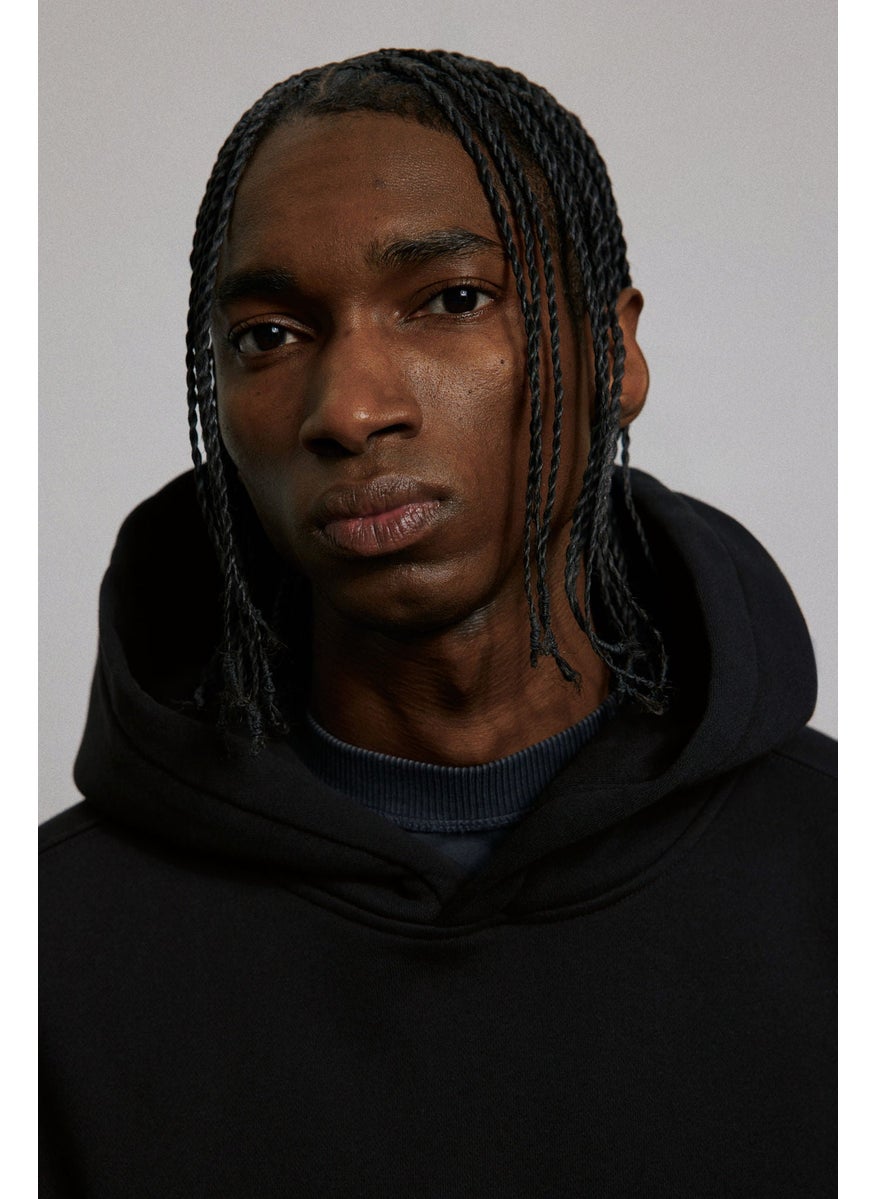 Loose Fit Printed Hoodie