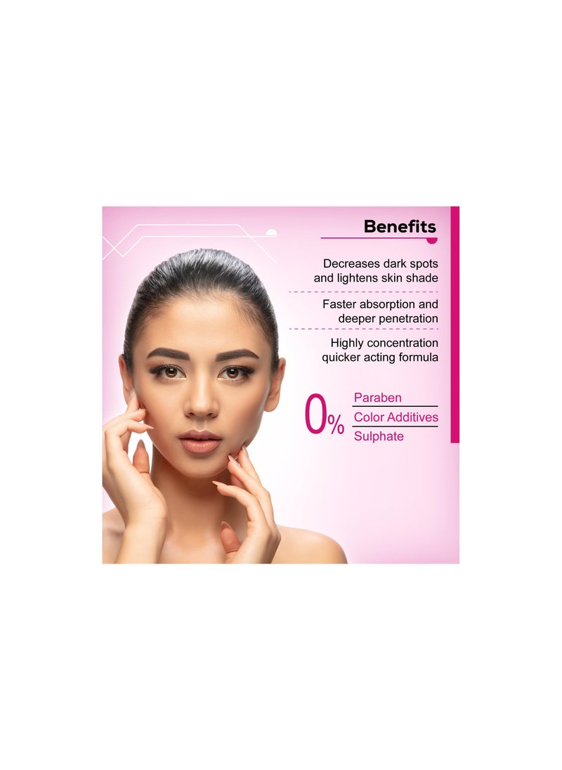 Regaliz Brilante Intense Brightening Serum | Advanced Dark Spot & Hyperpigmentation Treatment | Evens Skin Tone, Reduces Acne Scars, and Enhances Radiance | 50ml