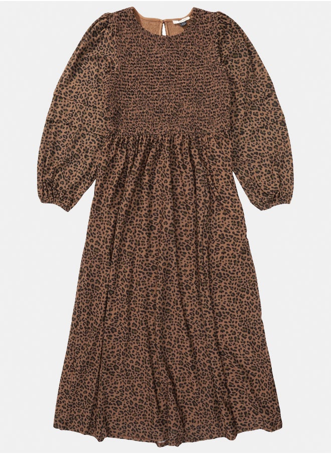 AE Smocked Midi Dress