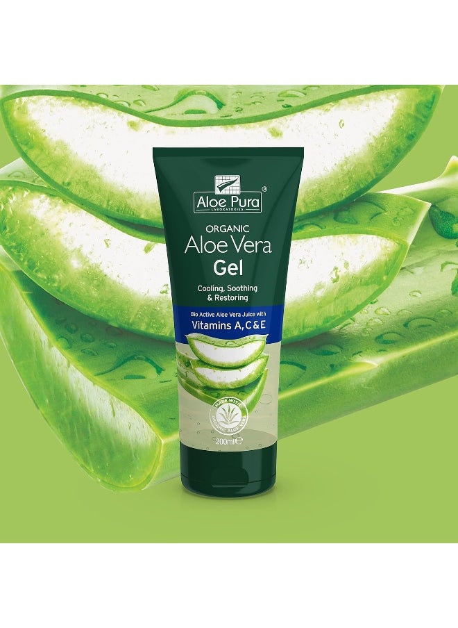 Aloe Pura Vera Gel & Vitamin A, C & E 200ml