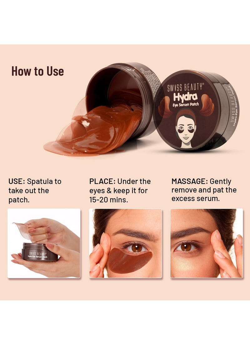 Swiss Beauty Hydra Eye Serum Patch, Eye Makeup