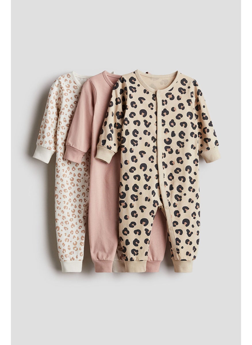 3-Pack Cotton Pyjamas