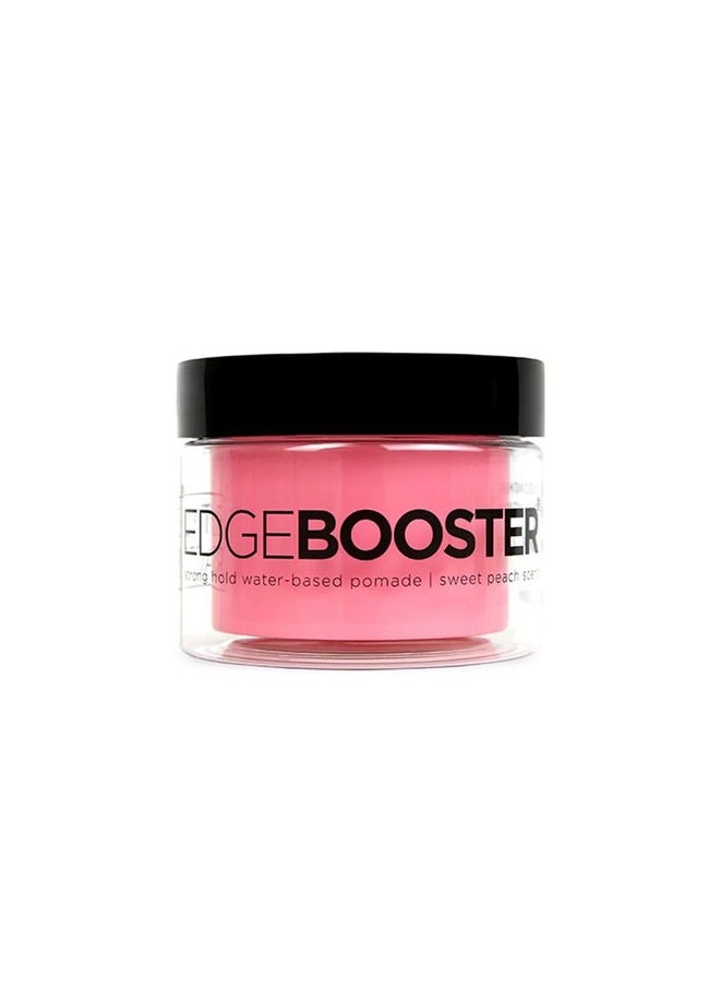 Edge Booster Strong Hold Water-Based Pomade 3.38Oz - Sweet Peach Scent