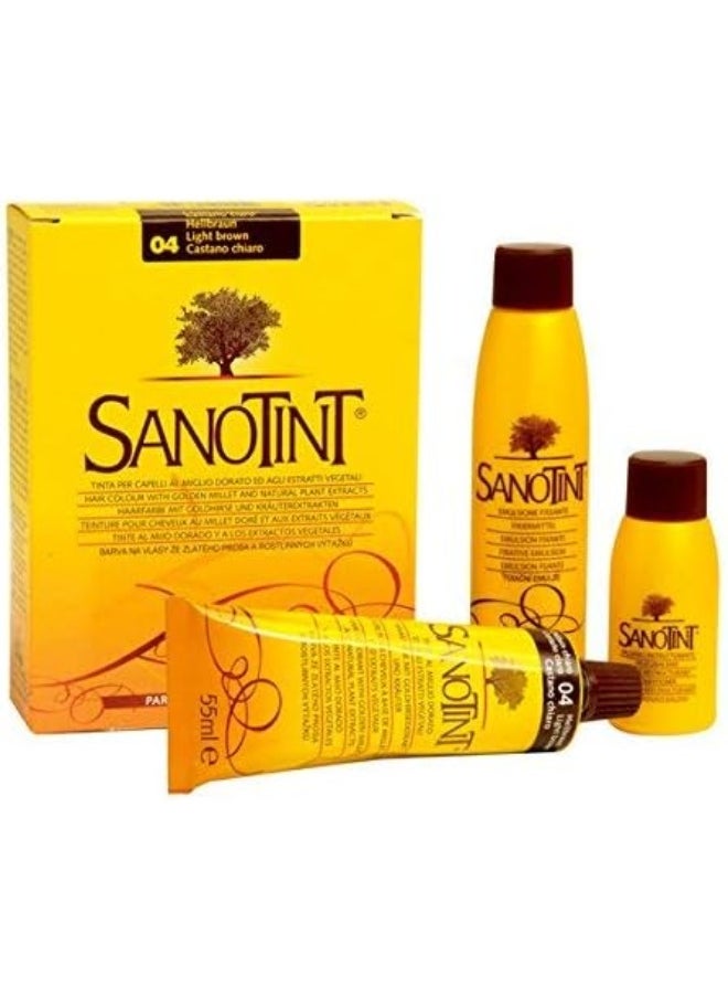 Sanotint Classic Natural Permanent Hair Dye 06, 125 ml, Dark Chestnut