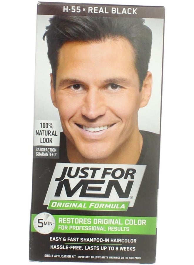 Just for Men Hair Color H-55 Real Black