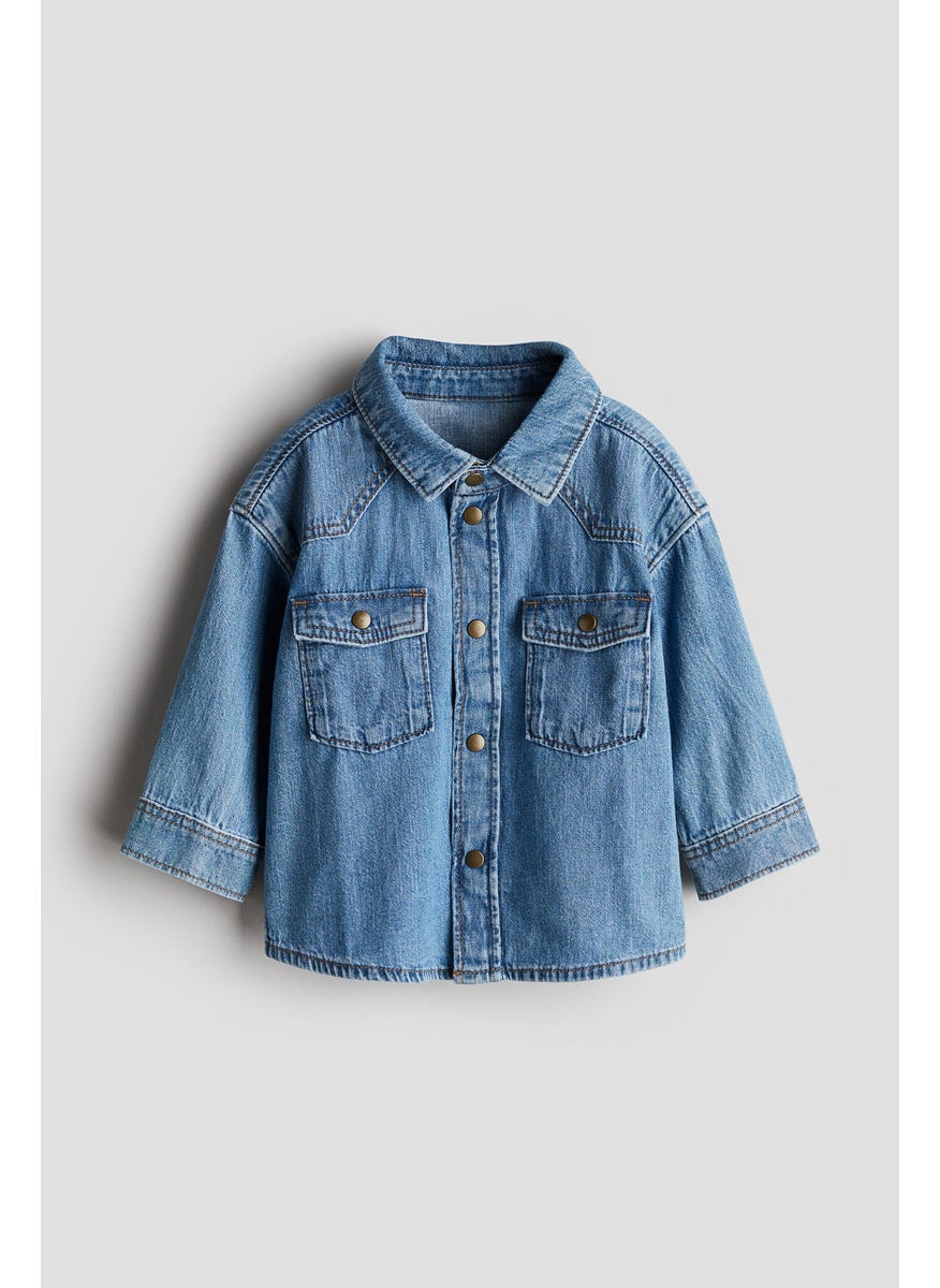 Cotton Denim Shirt