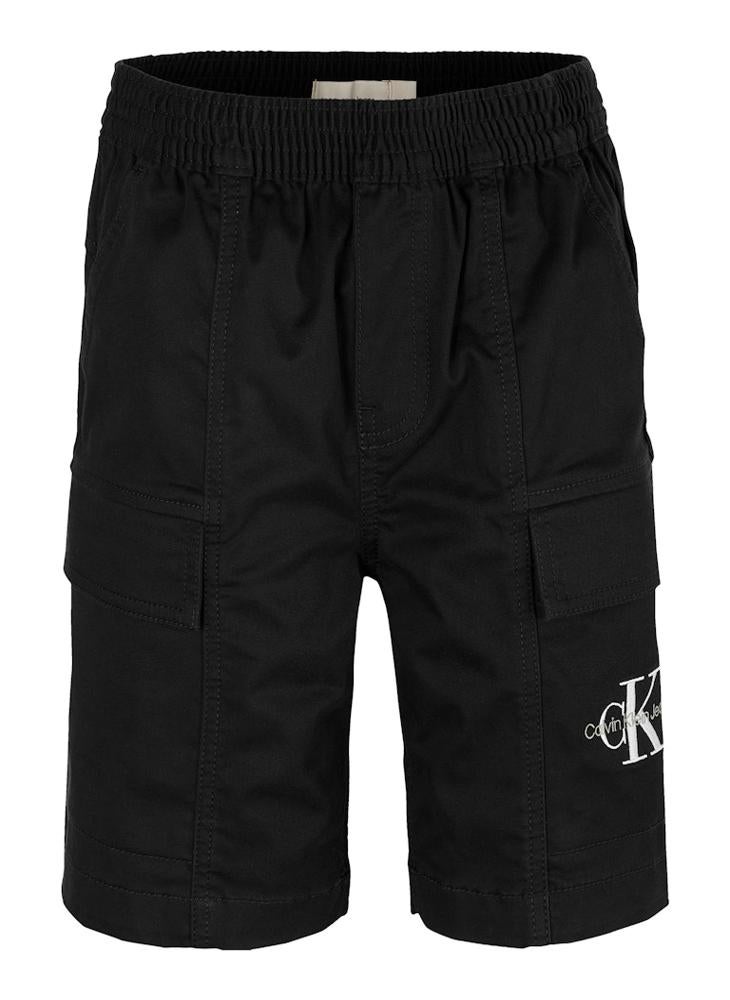 Kids Logo Detailed Woven Shorts