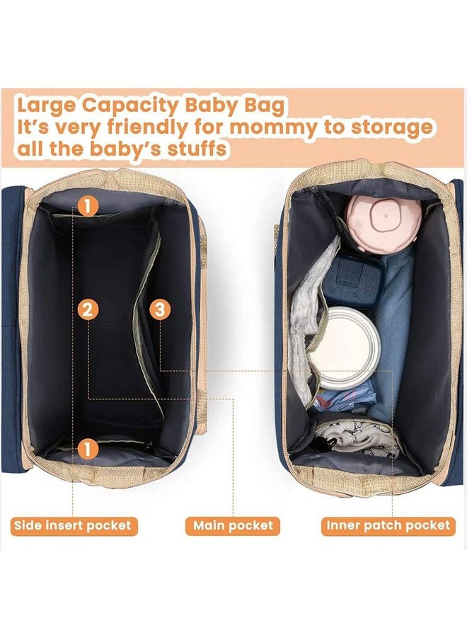 Baby Bag for Mom Baby Tote Shower Bag Nursing Baby Bag with Changing Station Baby Diaper Backpack Waterproof Large Capacity for Travel, Baby Registry Search, Newborn Essentials, Baby Shower Gifts