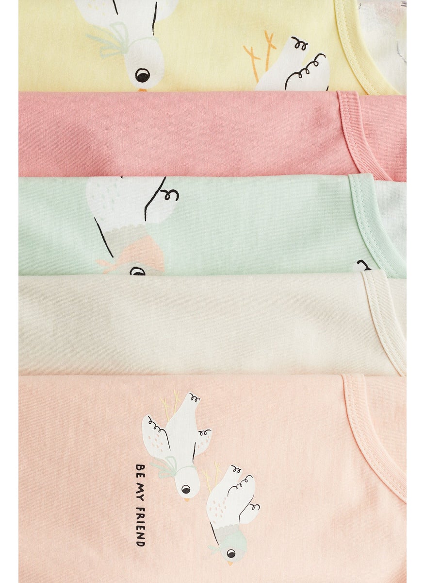 5-Pack Cotton Jersey Tops