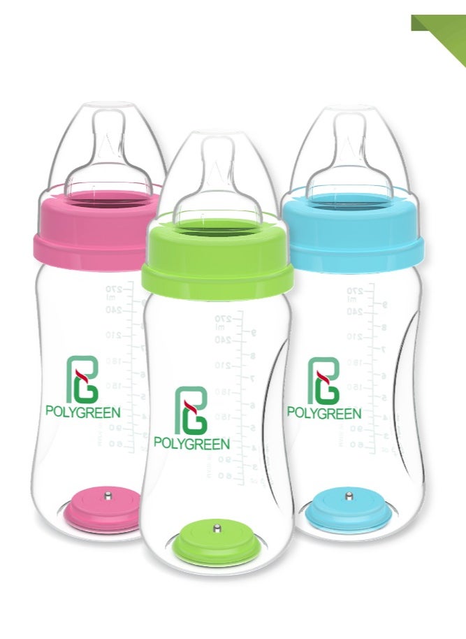 Smart Baby Feeding Bottle with Thermometer App control Ios and Android NFC- Color May Vary- 1 pc.