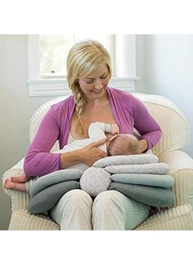 SUPAAR Function Breastfeeding Pillow Maternity Nursing Pillow, Adjustable Height, Baby Feeding Pillow