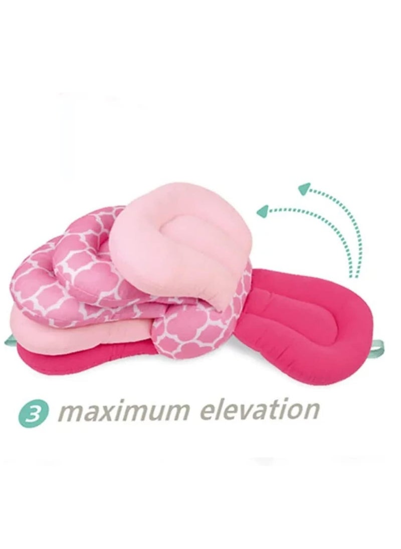 Supaar Case Plush Breathable Breastfeeding Nursing Pillow