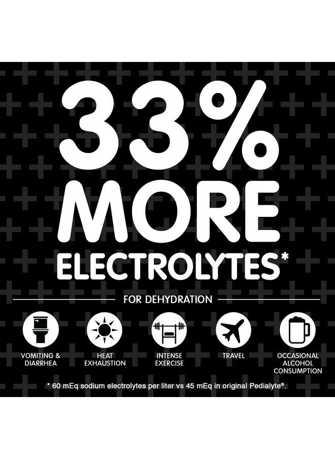 Pedialyte AdvancedCare Plus Electrolyte Powder, with 33% More Electrolytes and PreActiv Prebiotics, Strawberry Freeze, Electrolyte Drink Powder Packets, 0.6 Oz, Pack of 6